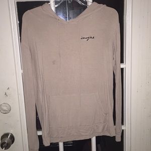 Tan Imagine Hoodie